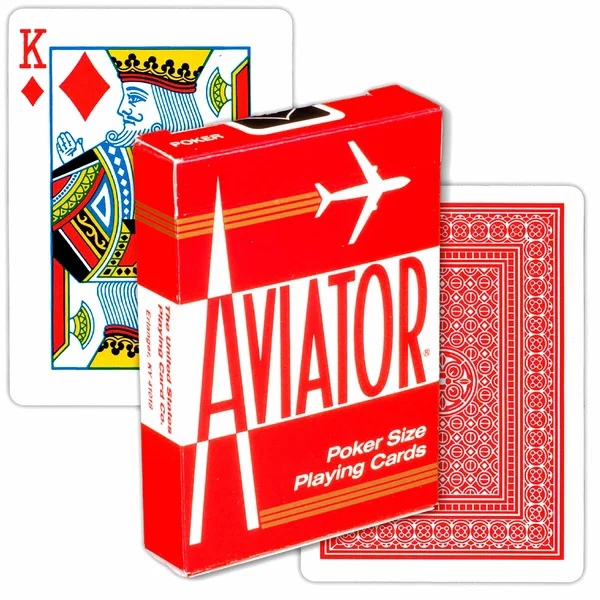 Карты "Aviator Standard Index red" Карты "Aviator Standard Index red"