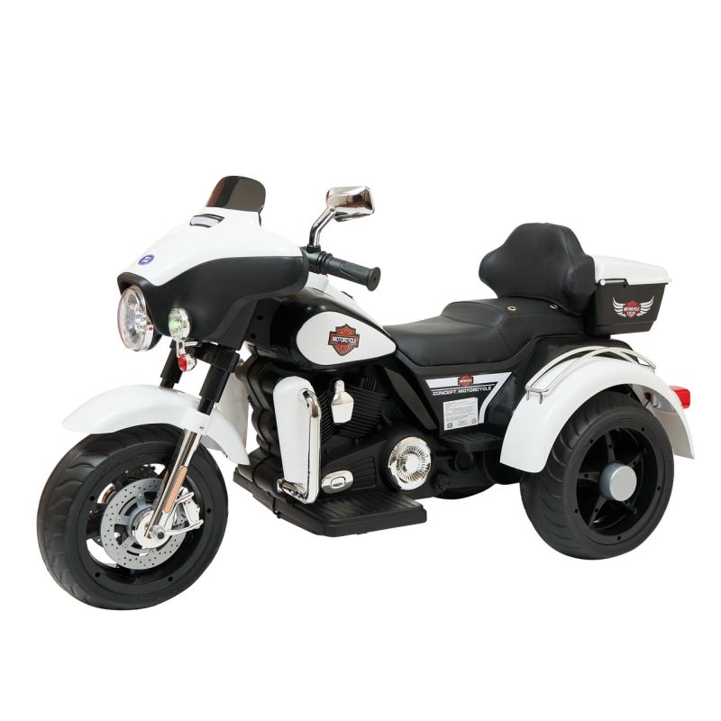 Детский электромотоцикл трицикл Moto yhi7375 красный Toyland