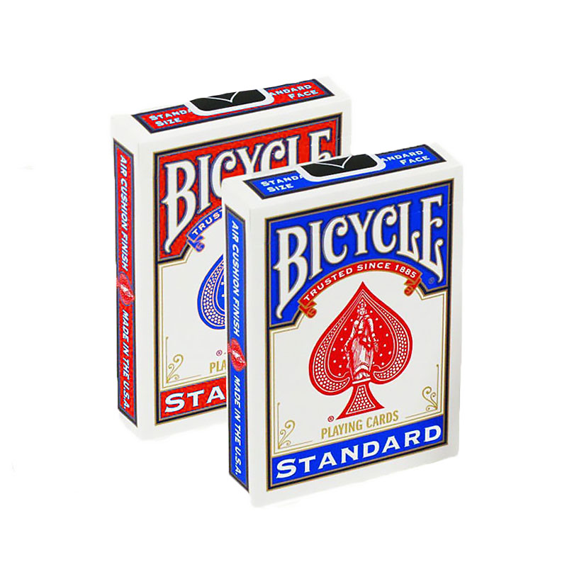 Карты "Bicycle Blank Back Standard Face red/blue" Карты "Bicycle Blank Back Standard Face red/blue"
