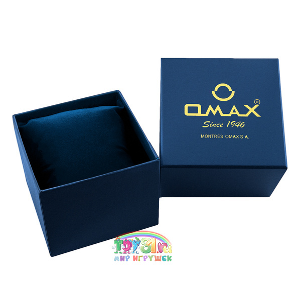 Коробочка Для Часов Omax Большая Син-2 Коробочка Для Часов Omax Большая Син-2