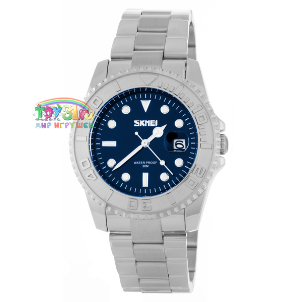 Skmei 9295sibu Silver Blue Skmei 9295sibu Silver Blue