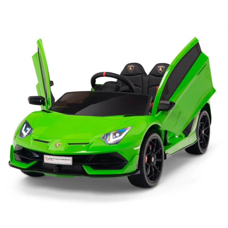 Детский электромобиль Lamborghini SVJ (зеленый, 12V) - HL328 Детский электромобиль Lamborghini SVJ (зеленый, 12V) - HL328