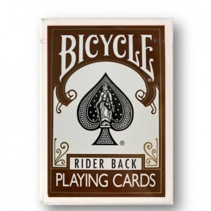 Карты "Bicycle Rider Back Standard index Brown" Карты "Bicycle Rider Back Standard index Brown"
