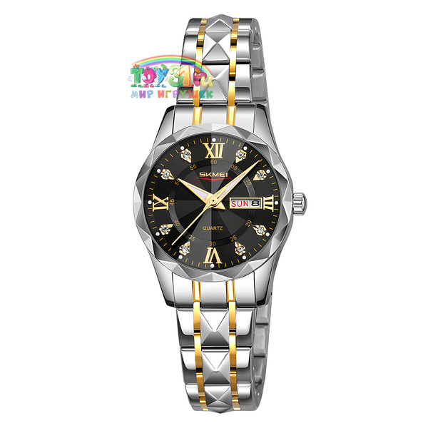 Skmei 9370tgdbk Silver/gold/black Skmei 9370tgdbk Silver/gold/black