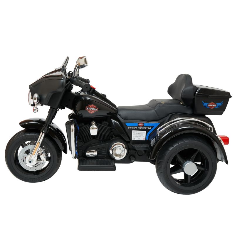 Детский электромотоцикл трицикл Moto yhi7375 красный Toyland