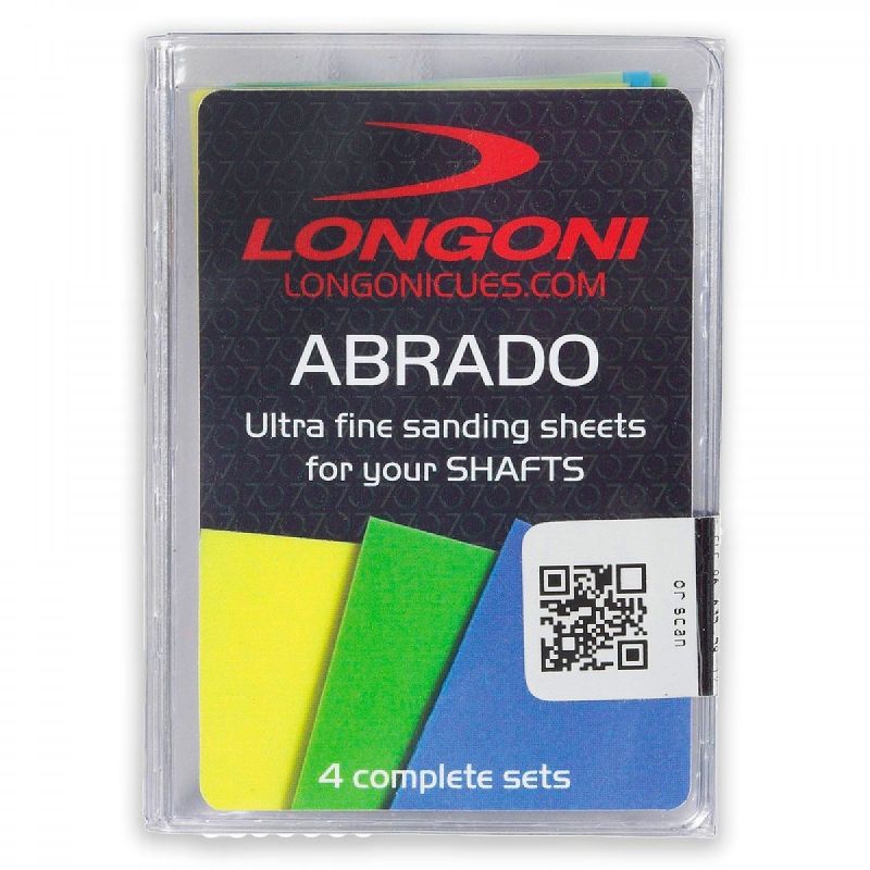 Микробумага для полировки кия "Longoni Abrado" Микробумага для полировки кия "Longoni Abrado"