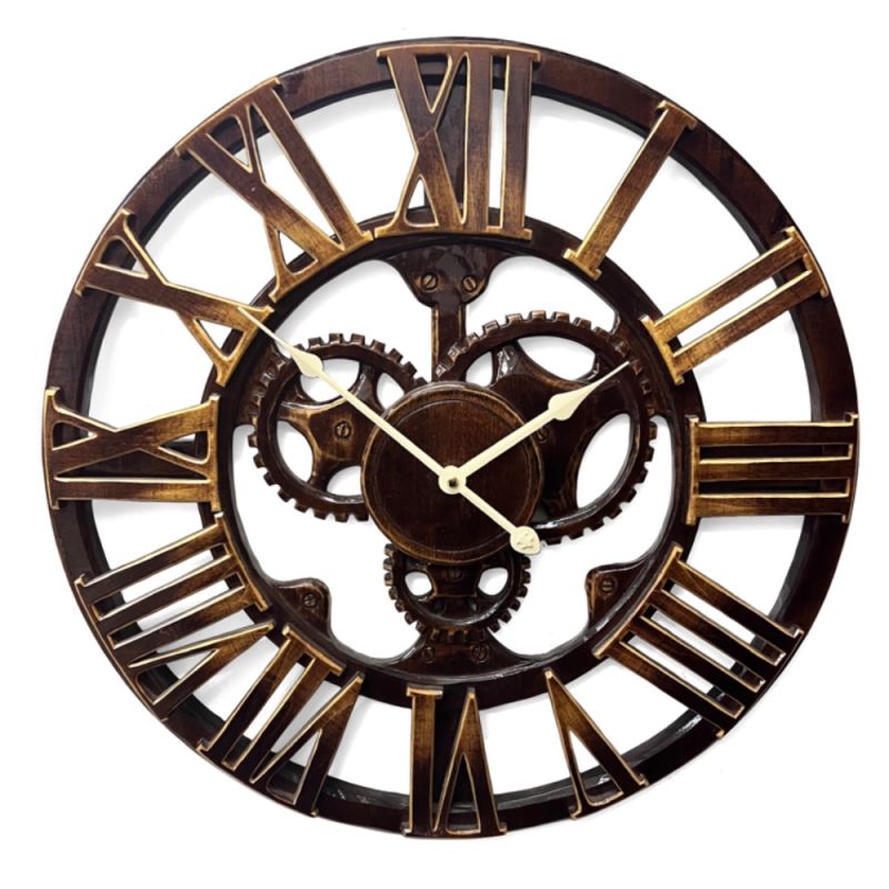 Настенные часы-скелетон CL-51-Skeleton-Wood Настенные часы-скелетон CL-51-Skeleton-Wood