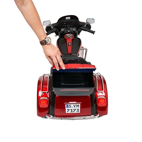 Трицикл Harley-Davidson Moto 7173 Красный краска Трицикл Harley-Davidson Moto 7173 Красный краска