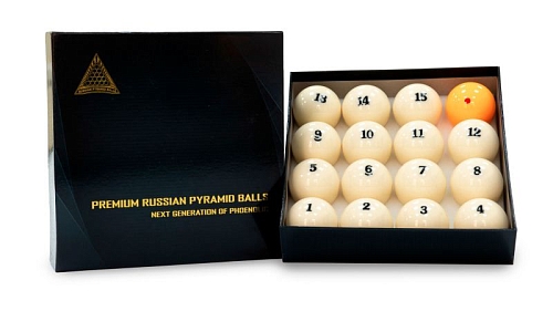 Комплект бильярдных шаров для бильярда 68 мм "Premium F8" Комплект бильярдных шаров для бильярда 68 мм "Premium F8"