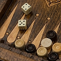Нарды резные "Золотой Узор 1" 30, Mirzoyan Нарды резные "Золотой Узор 1" 30, Mirzoyan