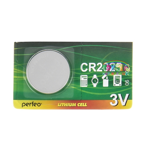 Perfeo Cr2025/5bl Lithium Cell Perfeo Cr2025/5bl Lithium Cell