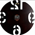Настенные часы CL-40-1-Numbers-Brown Настенные часы CL-40-1-Numbers-Brown