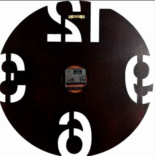 Настенные часы CL-40-1-Numbers-Brown Настенные часы CL-40-1-Numbers-Brown