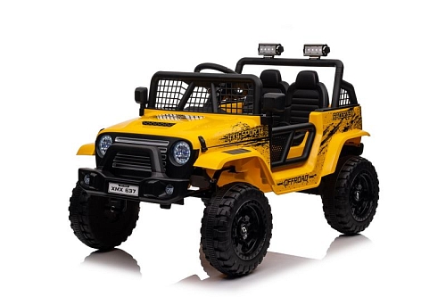 Джип Jeep Rubicon ХМХ 637 Желтый Джип Jeep Rubicon ХМХ 637 Желтый
