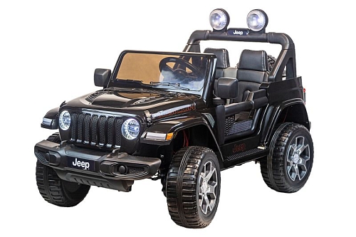 Джип Jeep Rubicon DK-JWR555 Черный Джип Jeep Rubicon DK-JWR555 Черный