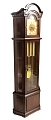 Механические напольные часы-витрина 2081a-451 Dark Walnut Механические напольные часы-витрина 2081a-451 Dark Walnut