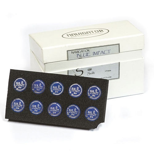 Наклейка для кия "Navigator Blue Impact" (S) 14мм Наклейка для кия "Navigator Blue Impact" (S) 14мм