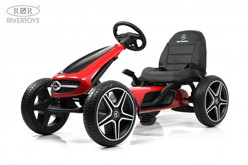 Детский веломобиль Mercedes-Benz (H333HH) красный Детский веломобиль Mercedes-Benz (H333HH) красный