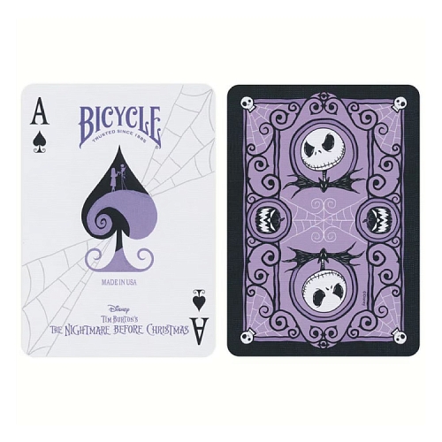 Карты "Bicycle Disney Nightmare B4 Xmas Standard Index" Карты "Bicycle Disney Nightmare B4 Xmas Standard Index"
