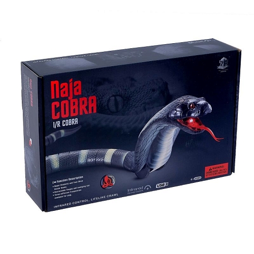 Радиоуправляемый робот ZF Змея-кобра черная с белым - ZF-8808A Радиоуправляемый робот ZF Змея-кобра черная с белым - ZF-8808A