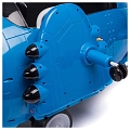 Детский электромобиль - самолет 12V - JJ20201-BLUE Детский электромобиль - самолет 12V - JJ20201-BLUE