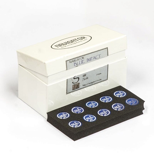 Наклейка для кия "Navigator Blue Impact" (S) 14мм Наклейка для кия "Navigator Blue Impact" (S) 14мм
