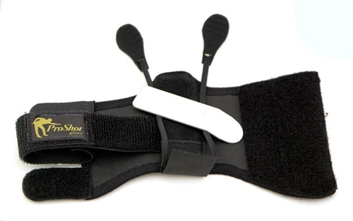 Фиксатор запястья для тренировок"Pro Shot Glove" (черная) Фиксатор запястья для тренировок"Pro Shot Glove" (черная)