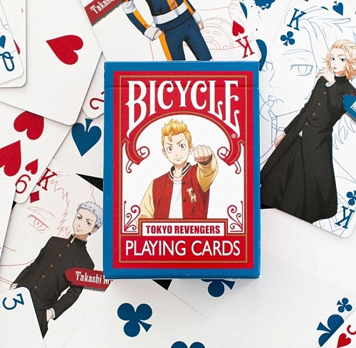 Карты "Bicycle Tokyo Revengers Standard Index" Карты "Bicycle Tokyo Revengers Standard Index"
