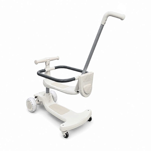 Детский самокат-каталка 4в1 - TR003-BEIGE Детский самокат-каталка 4в1 - TR003-BEIGE