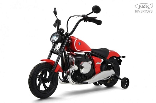 Детский электромотоцикл BMW R18 (A777AA-NEW) красный Детский электромотоцикл BMW R18 (A777AA-NEW) красный