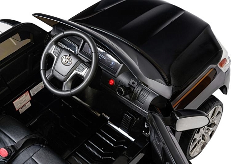 Джип Toyota LC 12V Черный краска Джип Toyota LC 12V Черный краска