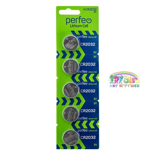 Perfeo Cr2032/5bl Lithium Cell Perfeo Cr2032/5bl Lithium Cell
