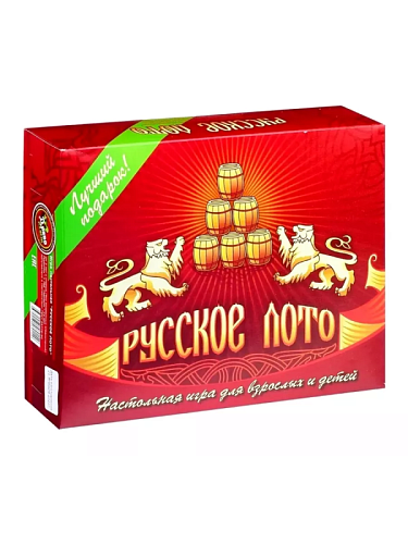 Русское Лото "Владимирское" в картонном боксе Русское Лото "Владимирское" в картонном боксе