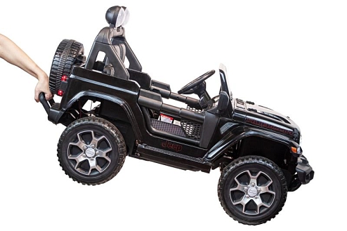 Джип Jeep Rubicon DK-JWR555 Черный Джип Jeep Rubicon DK-JWR555 Черный