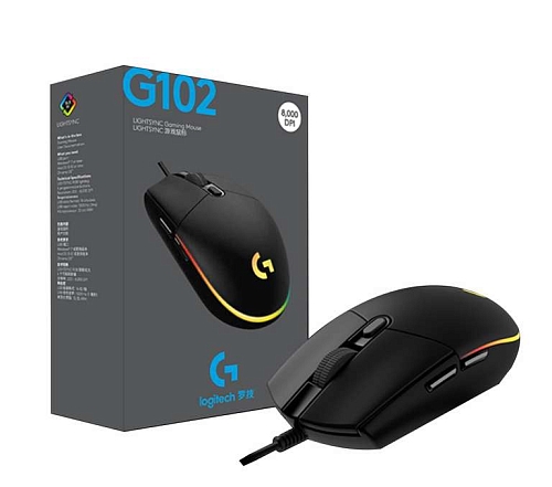 Проводная мышь Logitech G102 LIGHTSYNC Black - 910-005808 Проводная мышь Logitech G102 LIGHTSYNC Black - 910-005808