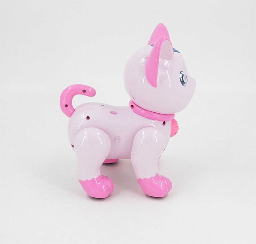 Радиоуправляемый робот Интерактивный Розовый Кот - ZYA-A2744-2-PINK Радиоуправляемый робот Интерактивный Розовый Кот - ZYA-A2744-2-PINK
