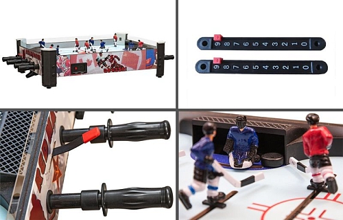 Настольный хоккей "Red Machine" (цветной) Настольный хоккей "Red Machine" (цветной)