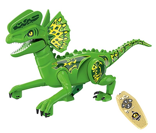 Радиоуправляемый динозавр Дилофозавр (свет, звук, АКБ) - K40-1A Радиоуправляемый динозавр Дилофозавр (свет, звук, АКБ) - K40-1A