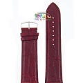 Modeno 26 Мм Бордовый Croco C Сереб Застежкой K016 Modeno 26 Мм Бордовый Croco C Сереб Застежкой K016