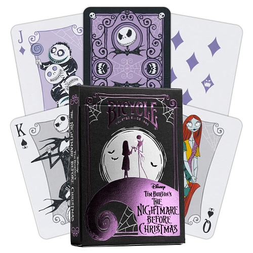 Карты "Bicycle Disney Nightmare B4 Xmas Standard Index" Карты "Bicycle Disney Nightmare B4 Xmas Standard Index"