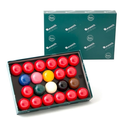 Комплект шаров 52.4 мм "Aramith Snooker" с поддоном Комплект шаров 52.4 мм "Aramith Snooker" с поддоном