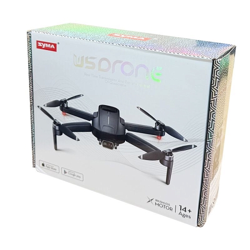 Радиоуправляемый квадрокоптер SYMA W5 FPV GPS 4K 5G - SYMA-W5 Радиоуправляемый квадрокоптер SYMA W5 FPV GPS 4K 5G - SYMA-W5