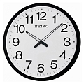 Настенные черные большие часы SEIKO QXA563KN Настенные черные большие часы SEIKO QXA563KN