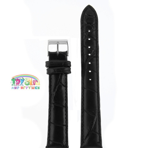 Nagata 18 Мм Чер Croco С Серебряной Застежкой Nagata 18 Мм Чер Croco С Серебряной Застежкой