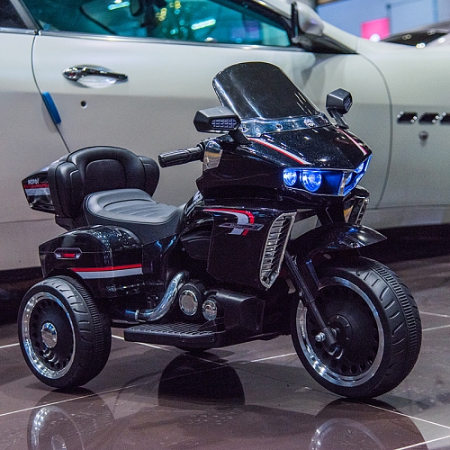 Трицикл YJS2075 Черный краска Трицикл YJS2075 Черный краска