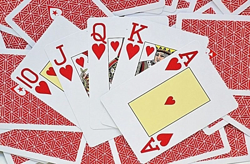 Карты для покера "Fournier EPT red" 100% пластик, Испания Карты для покера "Fournier EPT red" 100% пластик, Испания