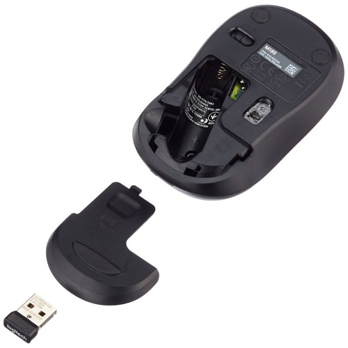 Беспроводная мышь Logitech M185 Blue - 910-002632 Беспроводная мышь Logitech M185 Blue - 910-002632