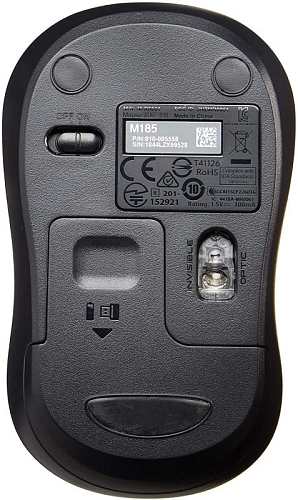 Беспроводная мышь Logitech M185 Grey - 910-002252 Беспроводная мышь Logitech M185 Grey - 910-002252