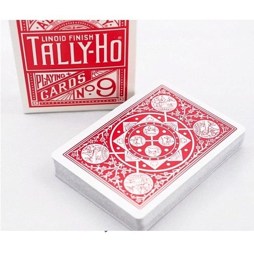 Карты "Tally-Ho Standard Index red Fan" Карты "Tally-Ho Standard Index red Fan"