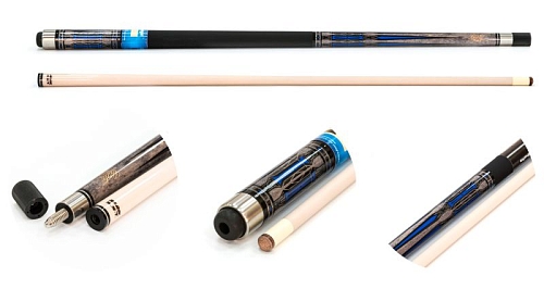 Кий / пул 2-pc "Cuetec Denali" (серый) Кий / пул 2-pc "Cuetec Denali" (серый)